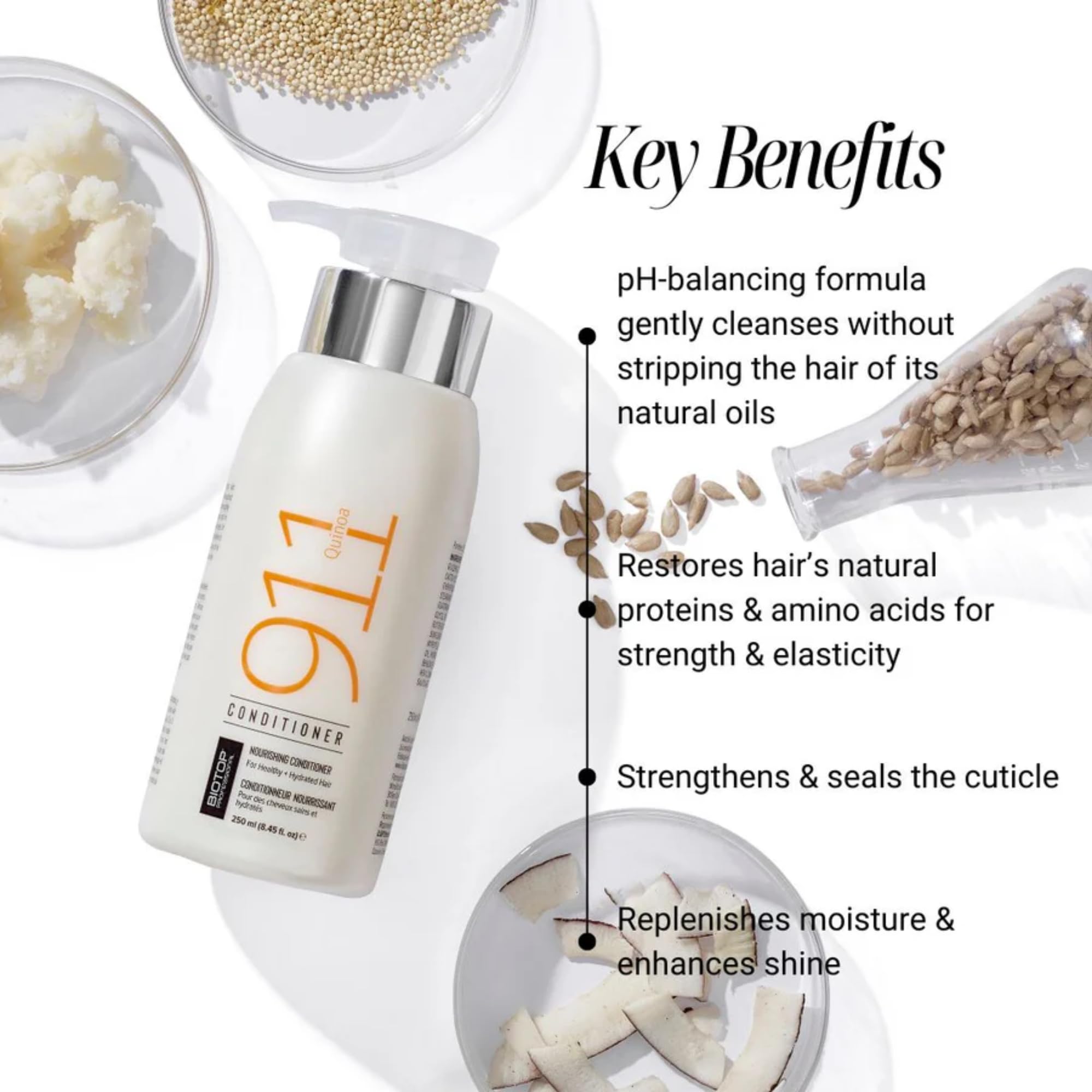 Amazon.com : Biotop Professional 911 Quinoa Nourishing & Hydrating